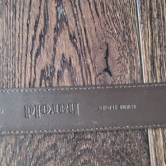 Harold Leather Interacciato Checkered Detail-Brand NEW - Picture 4 of 5